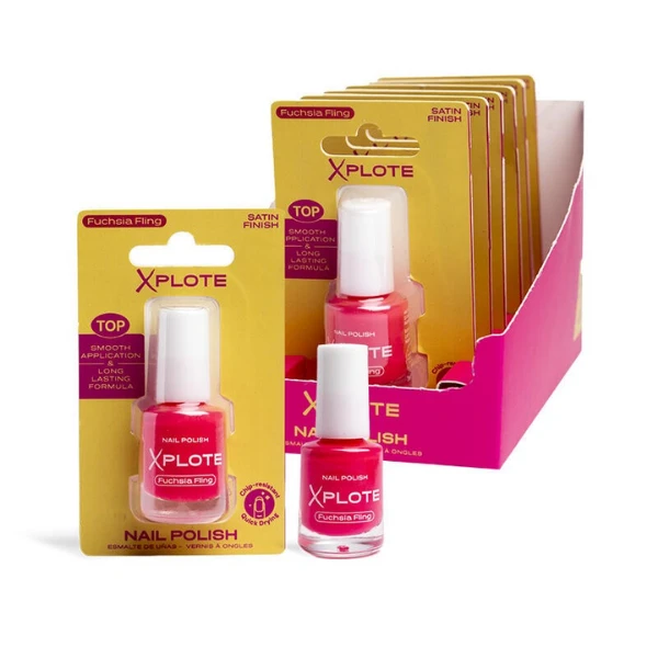 Ojă de unghii xplote "fuchsia fling" 5
