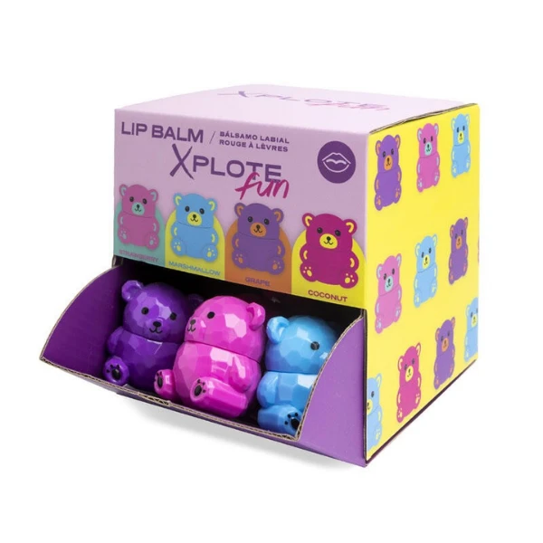 Бальзам для губ xplote fun "мишка тедди", асс. 3