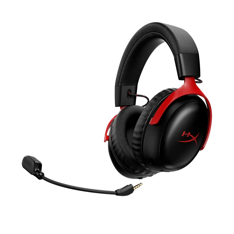 Игровая гарнитура hyperx cloud iii s, беспроводной, черный | красный 4