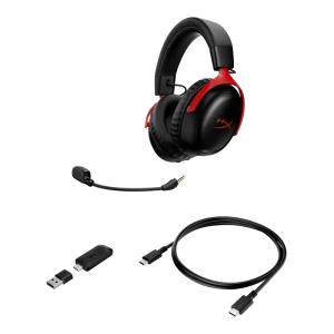 Игровая гарнитура hyperx cloud iii s, беспроводной, черный | красный Thumbnail 2