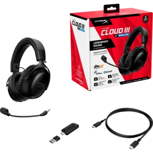Căști gaming hyperx cloud iii s, fără fir, negru Thumbnail 5