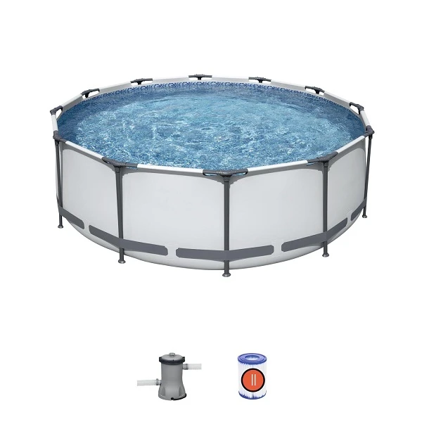 Bestway piscina steel pro max 366x100cm, 9150l, carcas metal 3