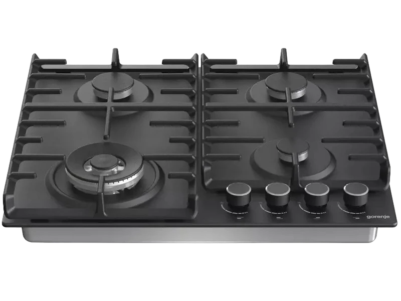 Газовая варочная панель gorenje gw 642 ab, чёрный 8