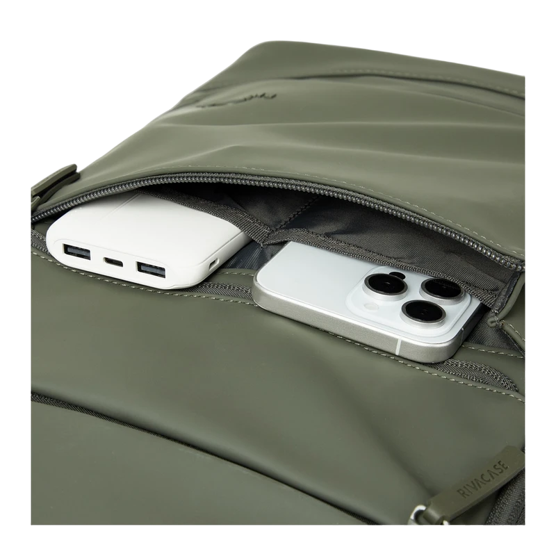 Рюкзак rivacase eden-eco, 15.6", olive green 16
