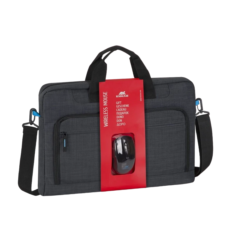 Geantă pentru laptop rivacase 8058, 17.3", negru 6