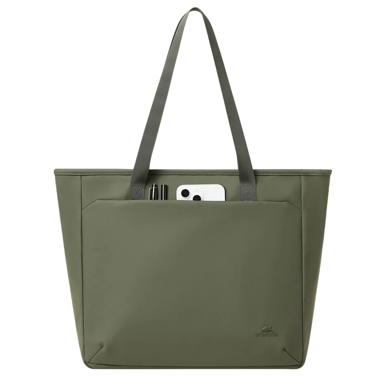 Сумка для ноутбука rivacase eden-eco, 14", olive green 12