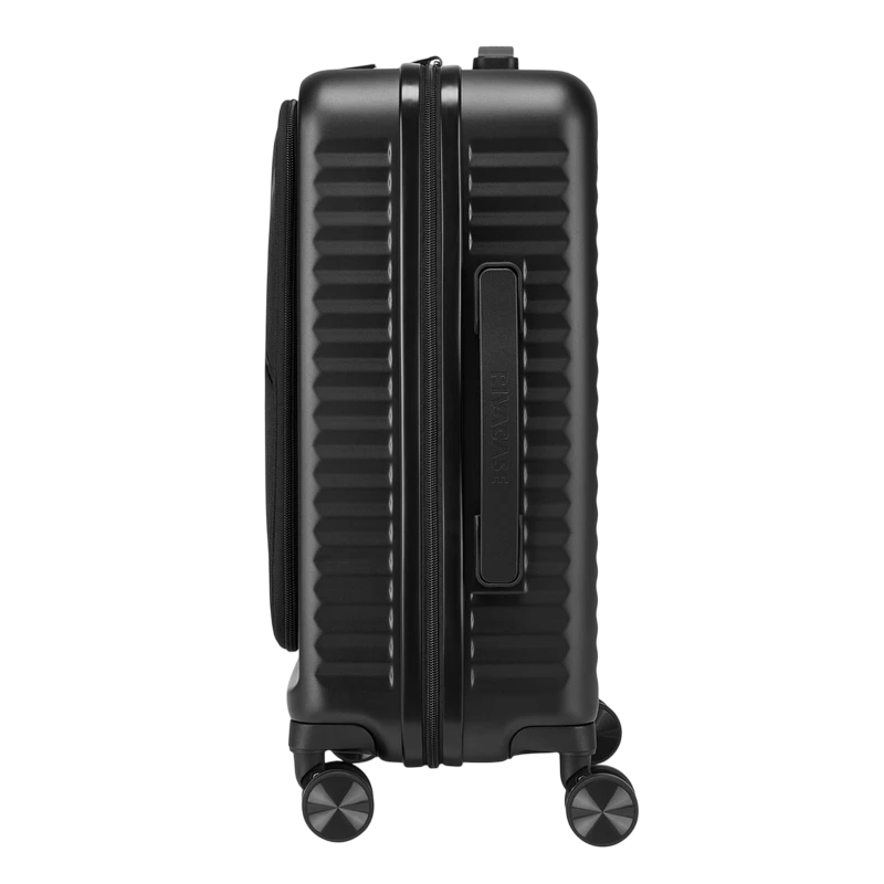 Чемодан rivacase clark-eco, 28л, чёрный 8