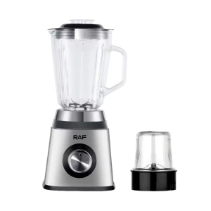 БЛЕНДЕР-ИЗМЕЛЬЧИТЕЛЬ И КОФЕМОЛКА RAF 1.5 Л, 300W (R.2834)