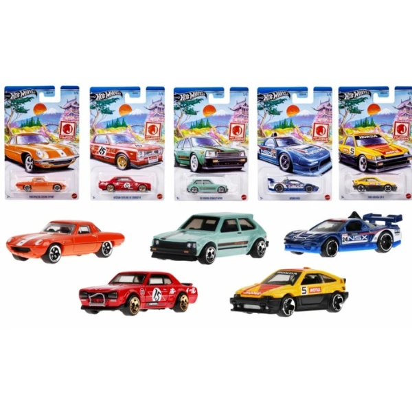 Hot wheels тематическая серия j-импорт 1:64, 5 моделей 2