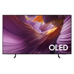 65" oled smart телевизор samsung qe65s85faexua, 3840x2160 4k uhd, tizen, черный