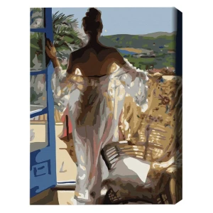 Pictură pe numere 40*50 cm (fără cutie) - respirația dimineții