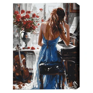 Pictură pe numere 40х50 cm (fără cutie) –  moment melodic