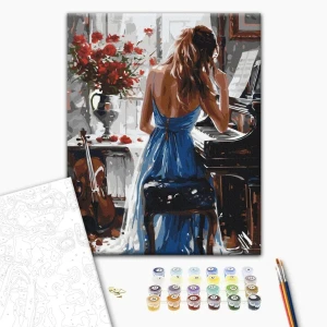 Картина по номерам 40*50 см (без упаковки) — мелодичный момент Thumbnail 2