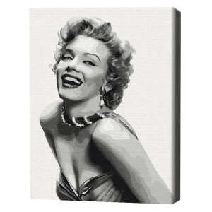 Pictură pe numere 40*50 cm (în cutie) – monroe de neuitat
