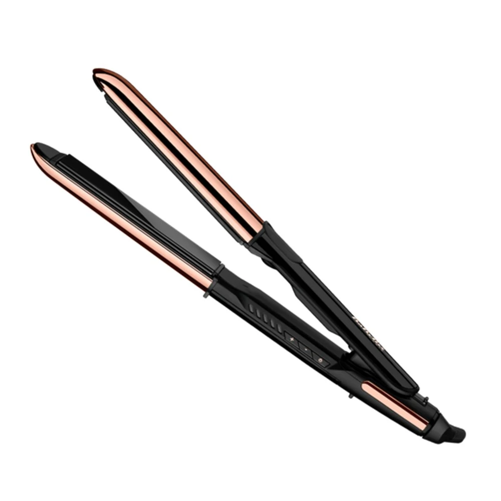Выпрямитель для волос babyliss straight & curl brilliance st482e, черный | золотистый 11