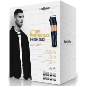 Aparat de tuns babyliss e986e, negru | auriu Thumbnail 3
