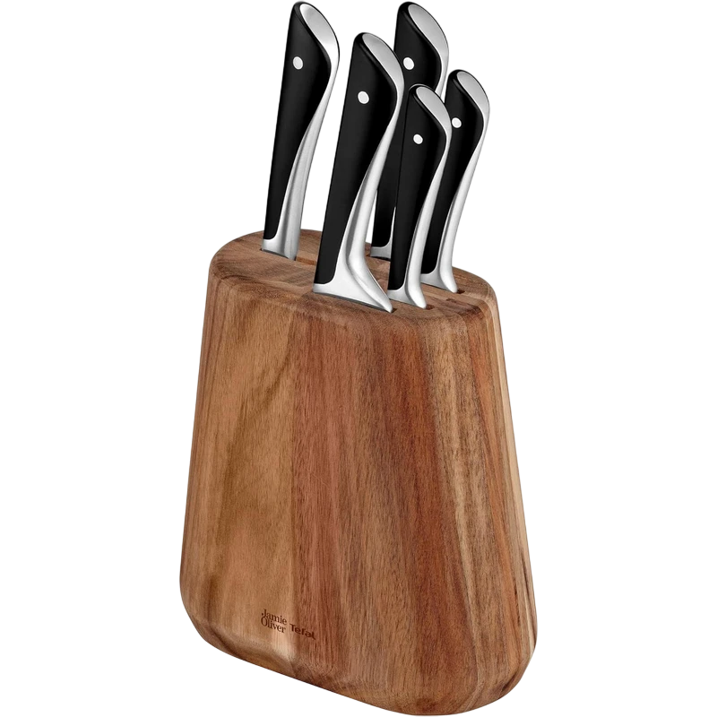 Set de cuțite tefal k267s556, negru / inox 2