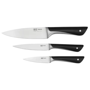 Set de cuțite tefal k267s355, negru
