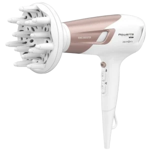 Фен rowenta studio dry glow cv5830f0, 2100 вт, белый | розовый Thumbnail 9