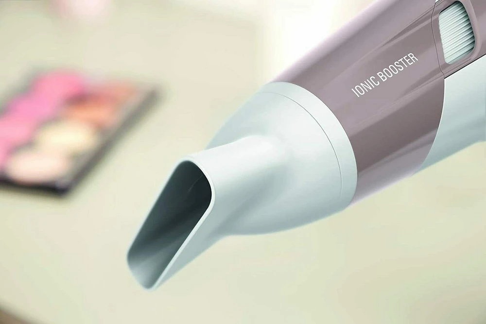 Фен rowenta studio dry glow cv5830f0, 2100 вт, белый | розовый 10