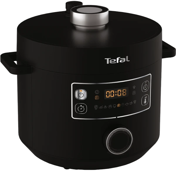 Мультиварка-скороварка tefal cy754830, чёрный 5