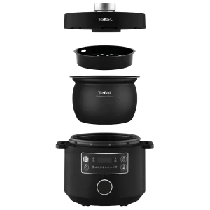 Мультиварка-скороварка tefal cy754830, чёрный Thumbnail 4