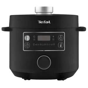 Aparat de gătit multifuncțional sub presiune tefal cy754830, negru