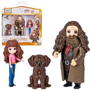 Mini-Figurine Hermione și Hagrid, seria &quot;Harry Potter&quot;