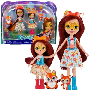 Enchantimals Набор "Кукла Фелисити Фокс и младшая сестра"