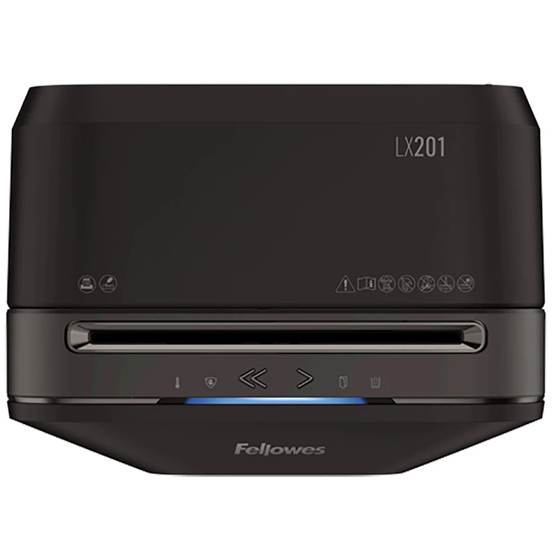 Шредер fellowes powershred® lx201, чёрный 5