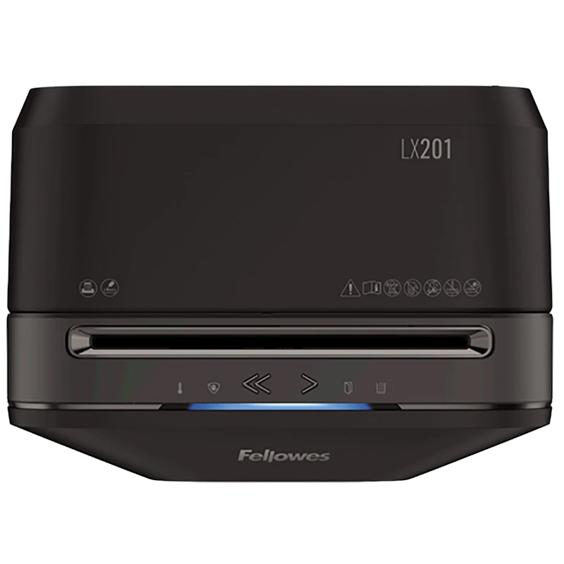 Шредер fellowes powershred® lx201, чёрный 7