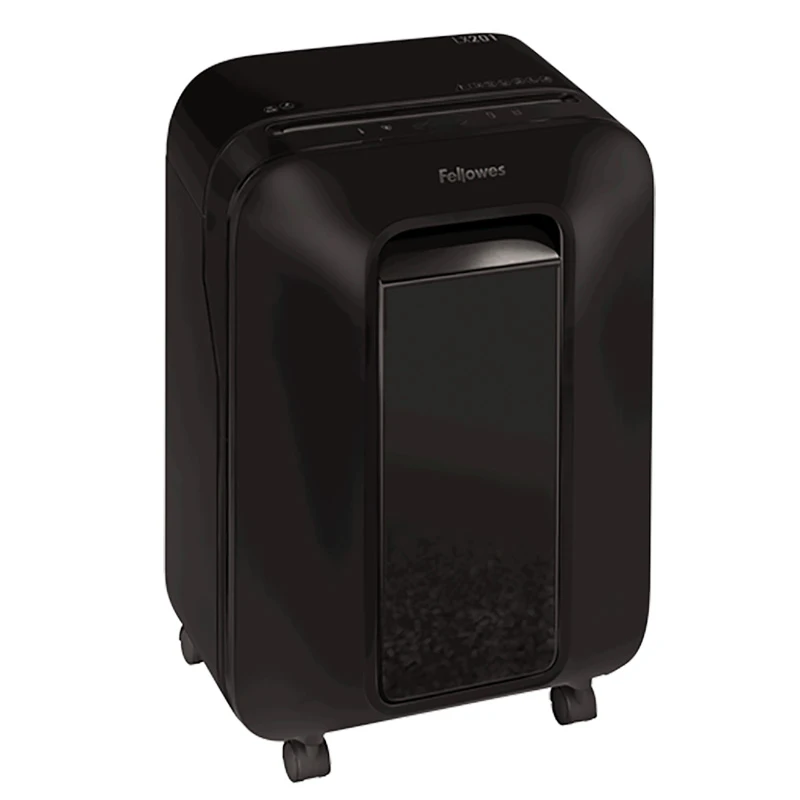 Шредер fellowes powershred® lx201, чёрный 3