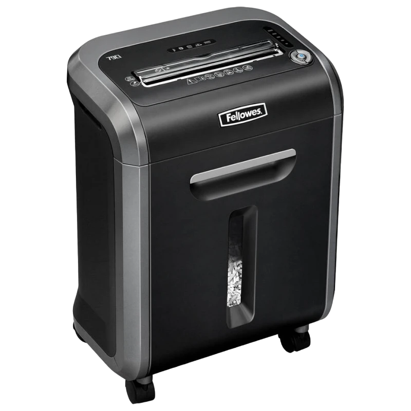 Шредер fellowes powershred® 79ci, чёрный 9