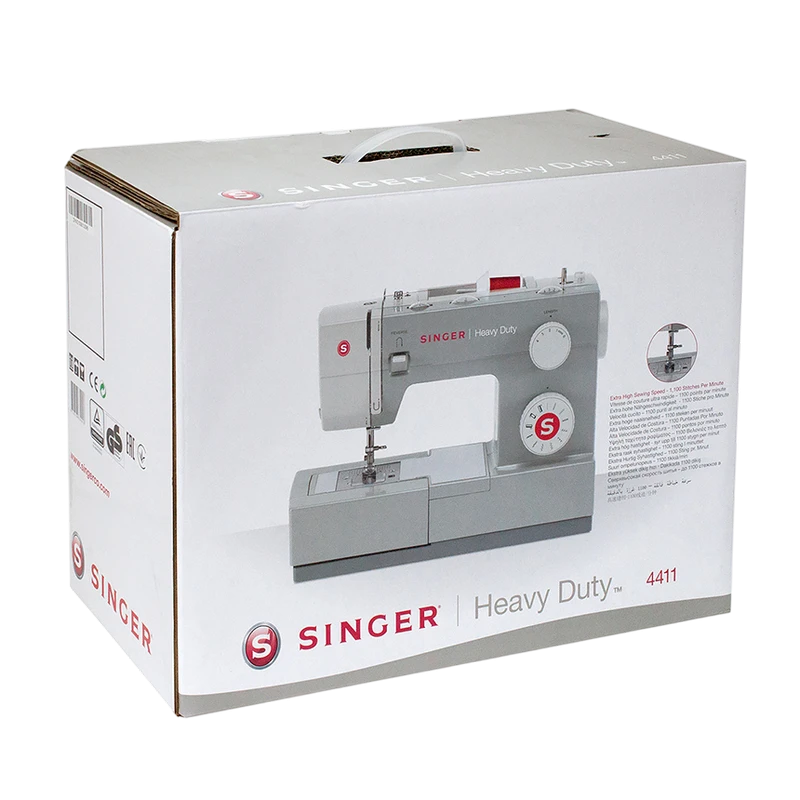 Швейная машина singer heavy duty 4411, серебристый 6