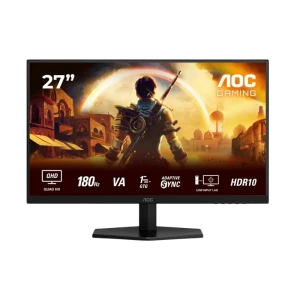 27" monitor gaming aoc q27g42xne, va 2560x1440 wqhd, negru