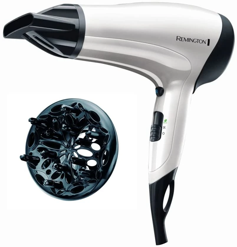 Фен remington power volume d3015, 2000 вт, белый | чёрный 3