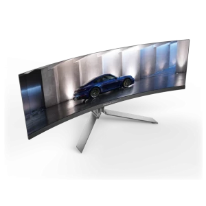 49" Игровой монитор AOC PD49, QD OLED 5120x1440 Dual QHD, Чёрный