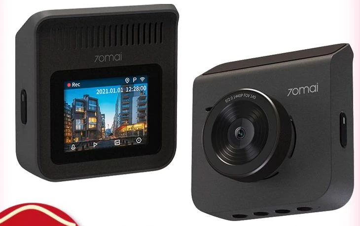 Cameră auto dvr 70mai dash cam a400, 2560x1440, gri 7