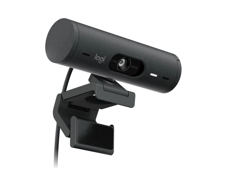 Cameră web logitech brio 500, full-hd 1080p, gri 12