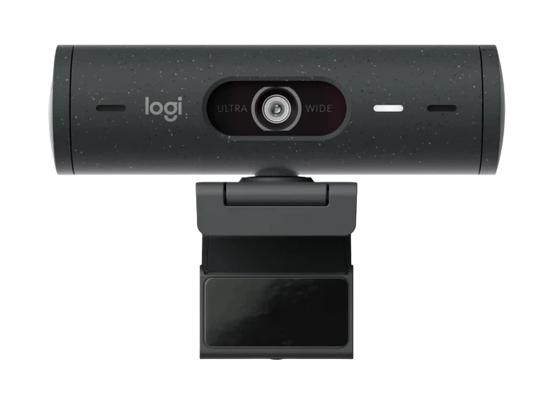 Cameră web logitech brio 500, full-hd 1080p, gri 10