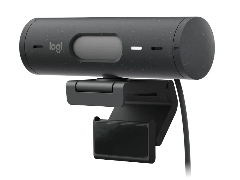Cameră web logitech brio 500, full-hd 1080p, gri 8