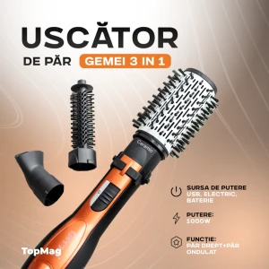 Uscător de păr gemei 3 in 1