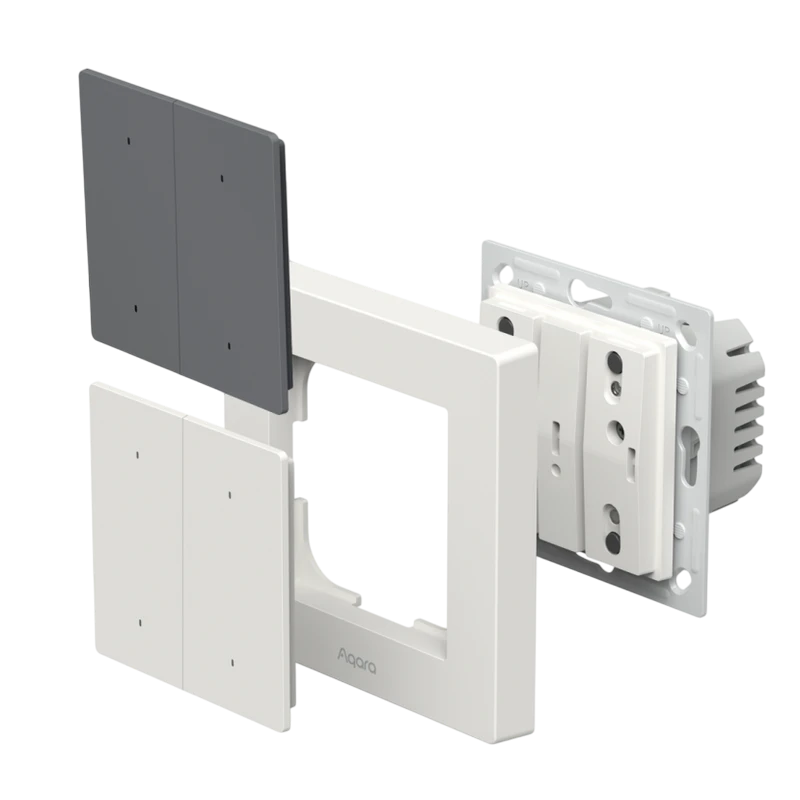 Comutator inteligent aqara light switch h2, alb 6