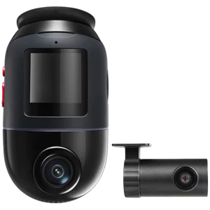 Комплект видеорегистраторов передней и задней панели автомобиля 70mai 4K Omni X800+Rear Cam, Черный