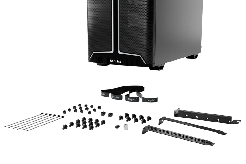 Carcasă pc be quiet! pure base 501 dx, midi-tower, fără psu, negru 6