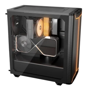 Carcasă pc be quiet! pure base 501 dx, midi-tower, fără psu, negru Thumbnail 4