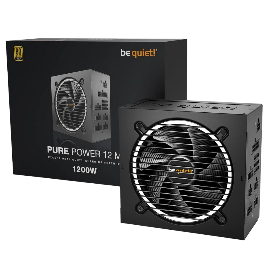 Sursă alimentare pc be quiet! pure power 12 m, 1200w, atx, complet modular 4