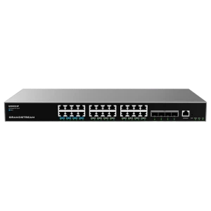 Comutator PoE Grandstream GWN7813P, 24x IEEE 802.3af/at