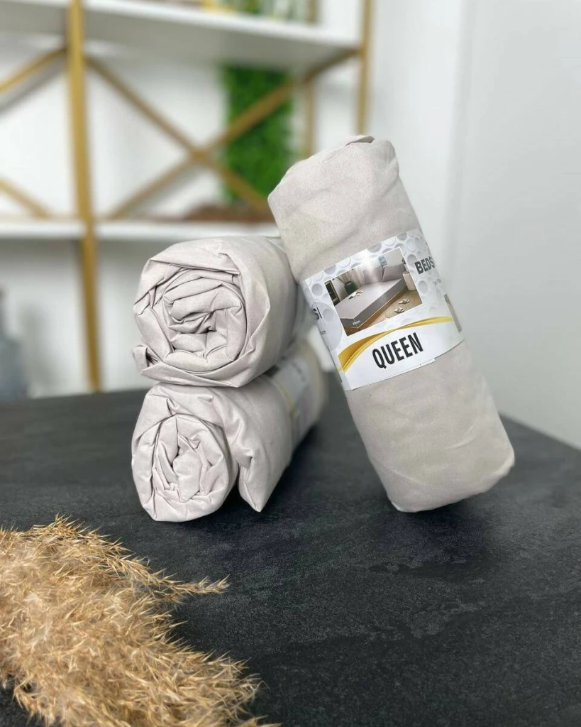 Cearsaf elastic queen – cream (10-5-24) 2