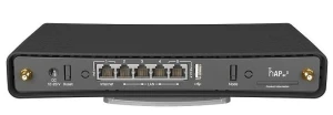 Беспроводной маршрутизатор mikrotik hap ac3, чёрный Thumbnail 6